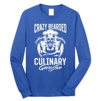 Crazy Bearded Culinary Gangster Culinary Kitchen Cooking Gift Long Sleeve Shirt