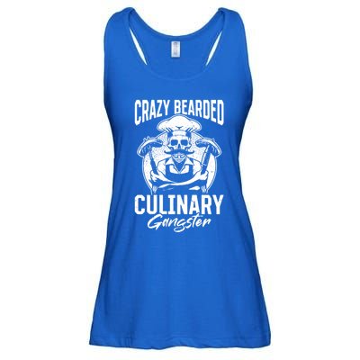 Crazy Bearded Culinary Gangster Culinary Kitchen Cooking Gift Ladies Essential Flowy Tank