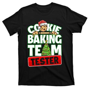 Cookie Baking Crew Christmas Cookie Baking Team Tester T-Shirt