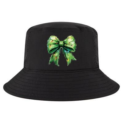 Christmas Bow Coquette Christmas Bow Cool Comfort Performance Bucket Hat