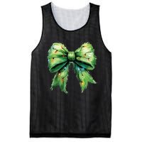 Christmas Bow Coquette Christmas Bow Mesh Reversible Basketball Jersey Tank