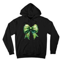 Christmas Bow Coquette Christmas Bow Tall Hoodie