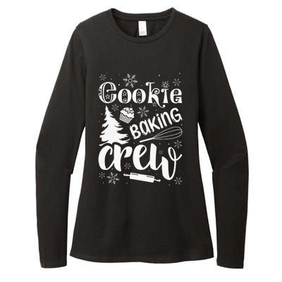 Cookie Baking Crew Christmas Baker Womens CVC Long Sleeve Shirt