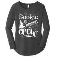 Cookie Baking Crew Christmas Baker Women's Perfect Tri Tunic Long Sleeve Shirt