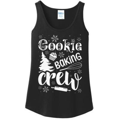 Cookie Baking Crew Christmas Baker Ladies Essential Tank