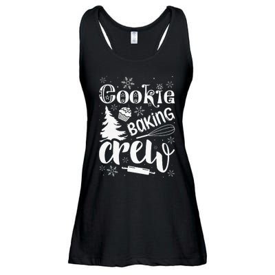 Cookie Baking Crew Christmas Baker Ladies Essential Flowy Tank