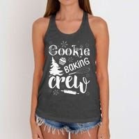 Cookie Baking Crew Christmas Baker Women's Knotted Racerback Tank