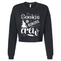 Cookie Baking Crew Christmas Baker Cropped Pullover Crew