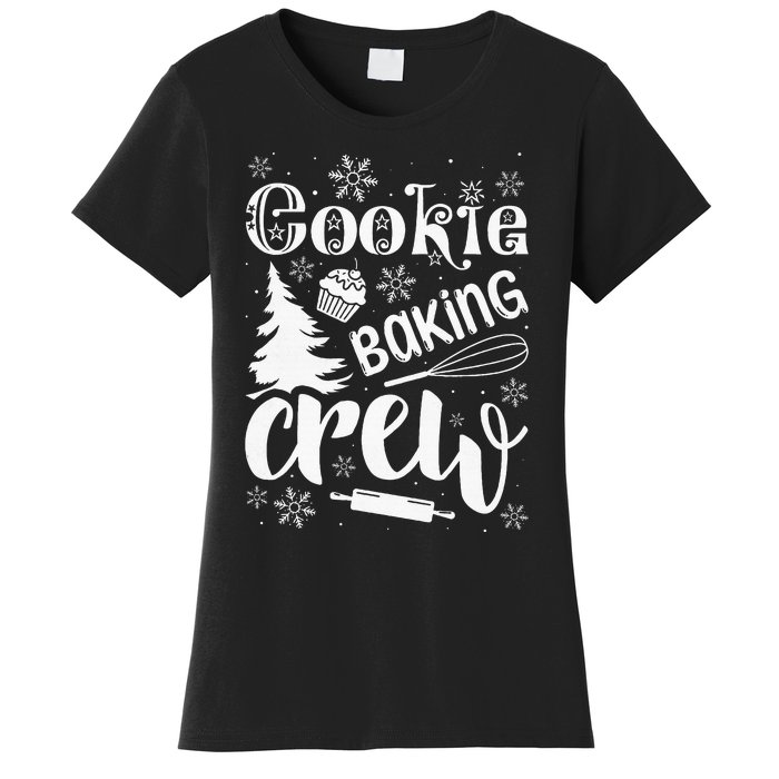 Cookie Baking Crew Christmas Baker Women's T-Shirt