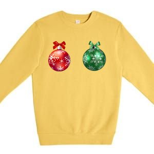 Christmas Balls Premium Crewneck Sweatshirt