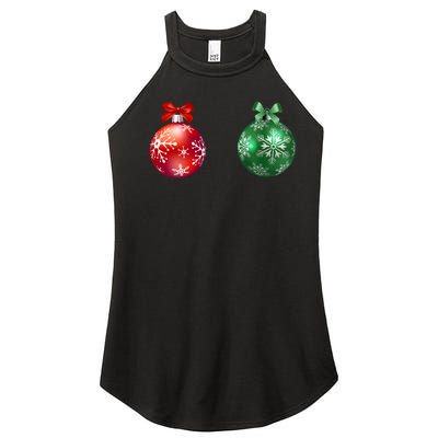 Christmas Balls Women's Perfect Tri Rocker Tank