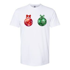 Christmas Balls Softstyle CVC T-Shirt