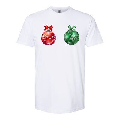 Christmas Balls Softstyle® CVC T-Shirt