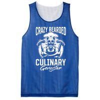 Crazy Bearded Culinary Gangster Culinary Kitchen Cooking Gift Mesh Reversible Basketball Jersey Tank