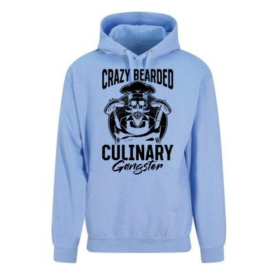 Crazy Bearded Culinary Gangster Culinary Kitchen Cooking Gift Unisex Surf Hoodie