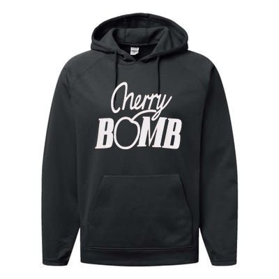 Cherry Bomb Performance Fleece Hoodie