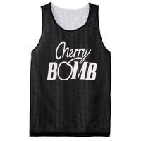 Cherry Bomb Mesh Reversible Basketball Jersey Tank