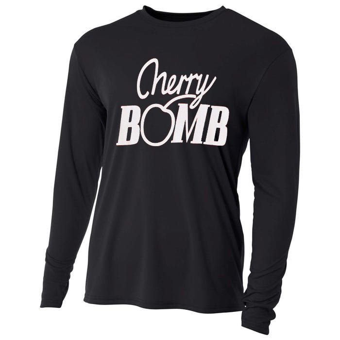 Cherry Bomb Cooling Performance Long Sleeve Crew