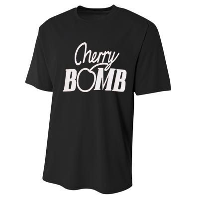 Cherry Bomb Performance Sprint T-Shirt