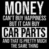 Can Buy Car Parts Funny Car Guy Car Lover Auto Mechanic Gift 16 in Basic Backpack