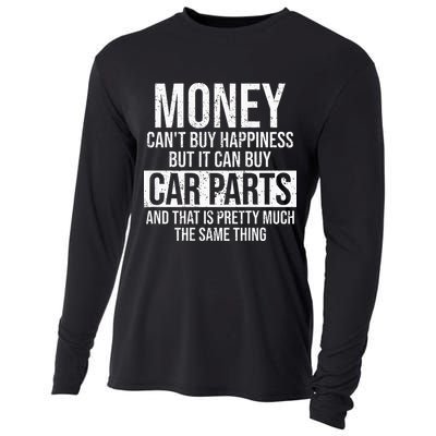 Can Buy Car Parts Funny Car Guy Car Lover Auto Mechanic Gift Cooling Performance Long Sleeve Crew