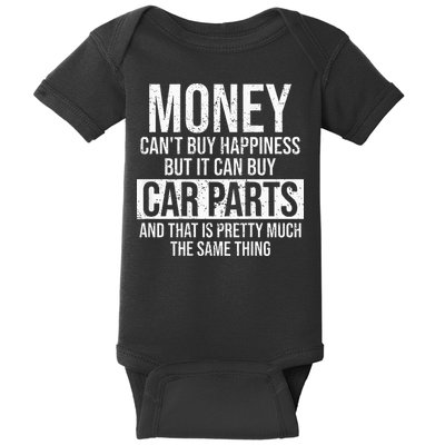 Can Buy Car Parts Funny Car Guy Car Lover Auto Mechanic Gift Baby Bodysuit
