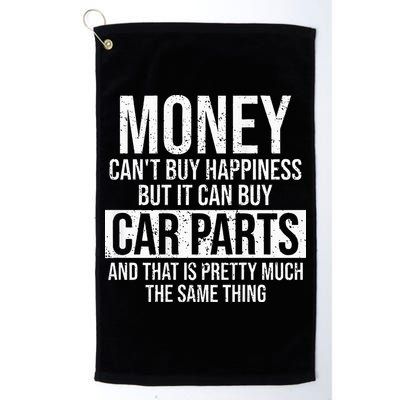 Can Buy Car Parts Funny Car Guy Car Lover Auto Mechanic Gift Golf Towel