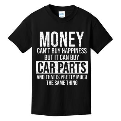 Can Buy Car Parts Funny Car Guy Car Lover Auto Mechanic Gift Kids T-Shirt