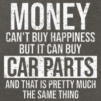 Can Buy Car Parts Funny Car Guy Car Lover Auto Mechanic Gift Cotton Canvas Backpack