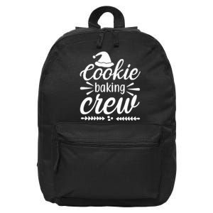 Cookie Baking Crew 16 in Basic Backpack