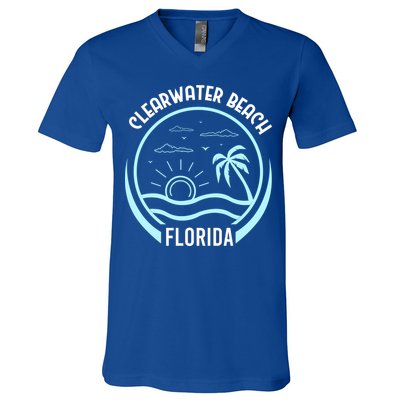 Clearwater Beach V-Neck T-Shirt