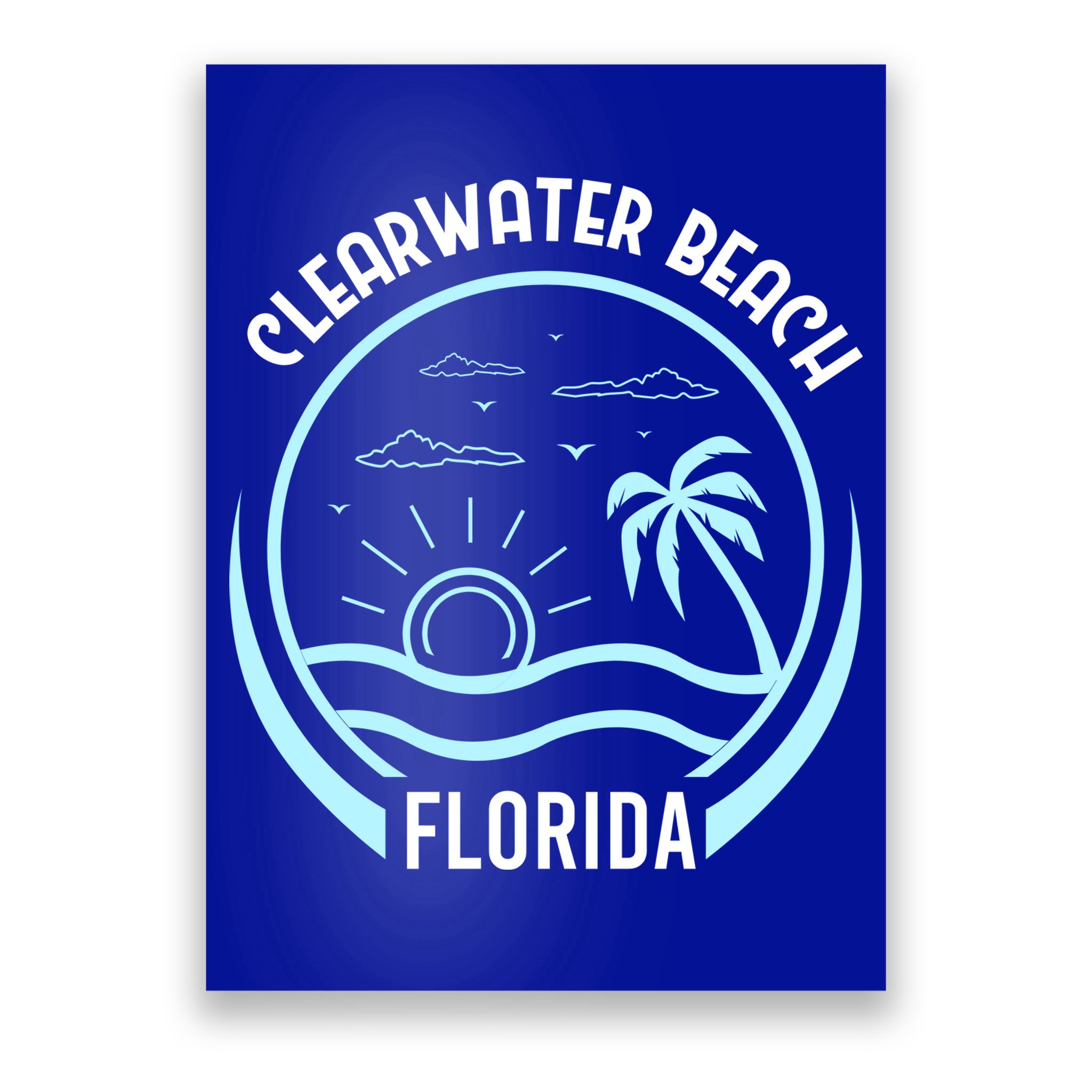 Clearwater Beach Poster
