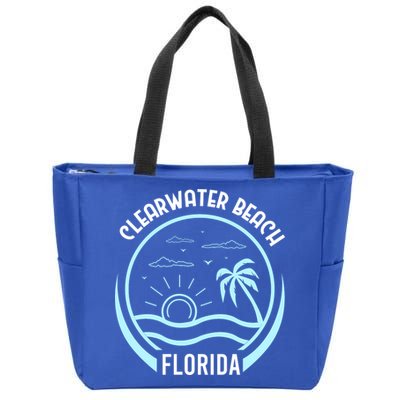 Clearwater Beach Zip Tote Bag