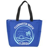 Clearwater Beach Zip Tote Bag