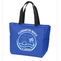 Clearwater Beach Zip Tote Bag