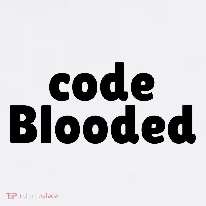 Code Blooded Button