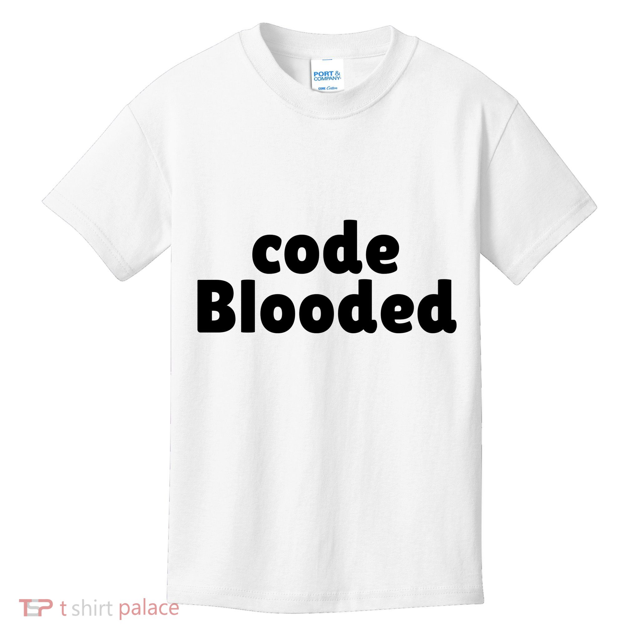 Code Blooded Kids T-Shirt