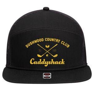 Caddyshack Bushwood Country 7 Panel Mesh Trucker Snapback Hat