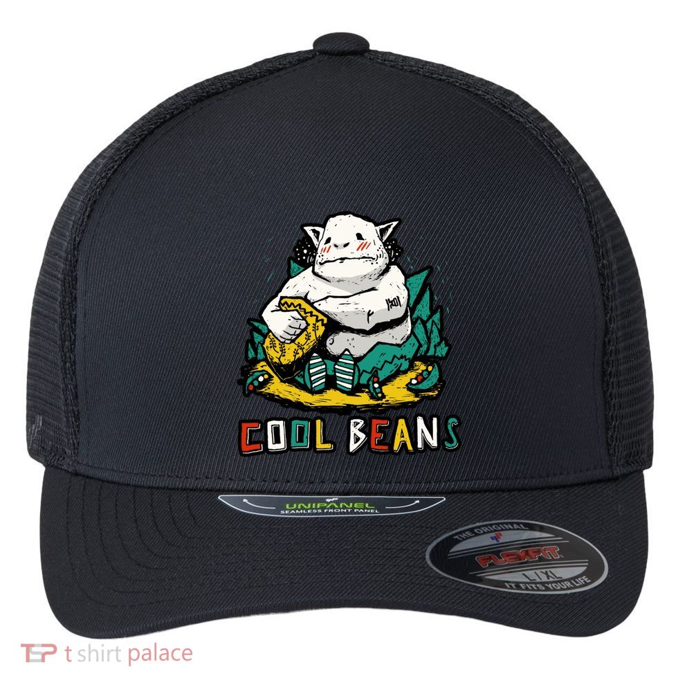 Cool Beans! Flexfit Unipanel Trucker Cap