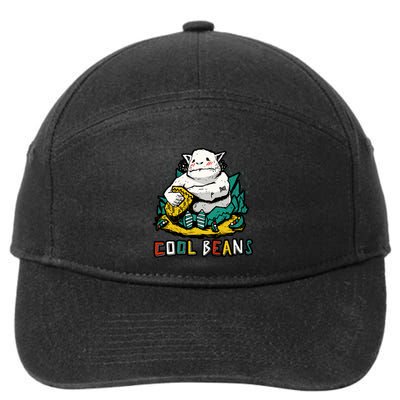 Cool Beans! 7-Panel Snapback Hat