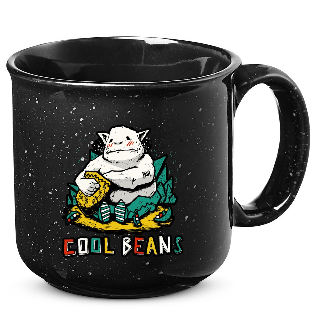 Cool Beans! 15oz Campfire Ceramic Mug