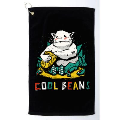 Cool Beans! Platinum Collection Golf Towel