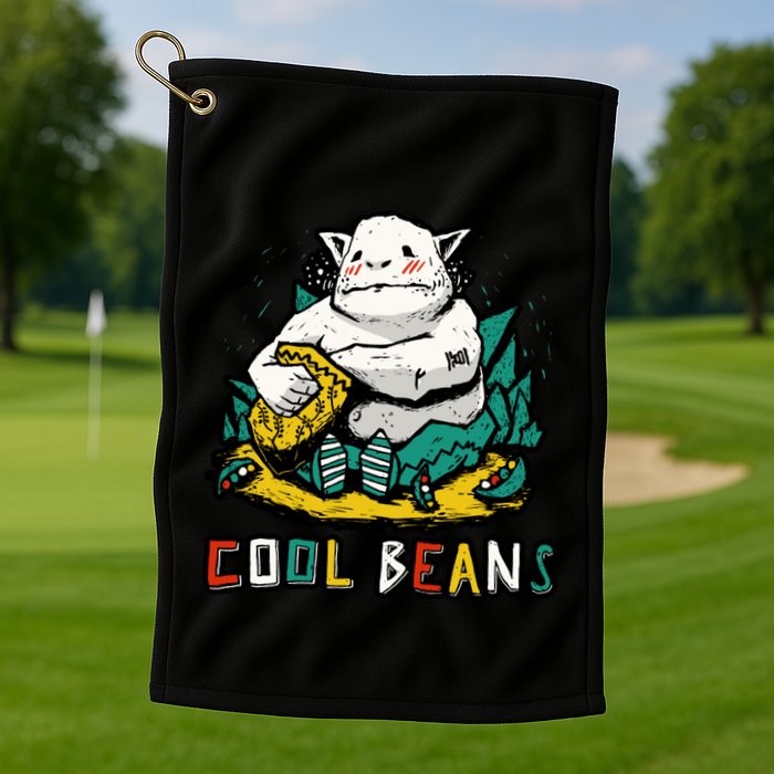 Cool Beans! Golf Towel