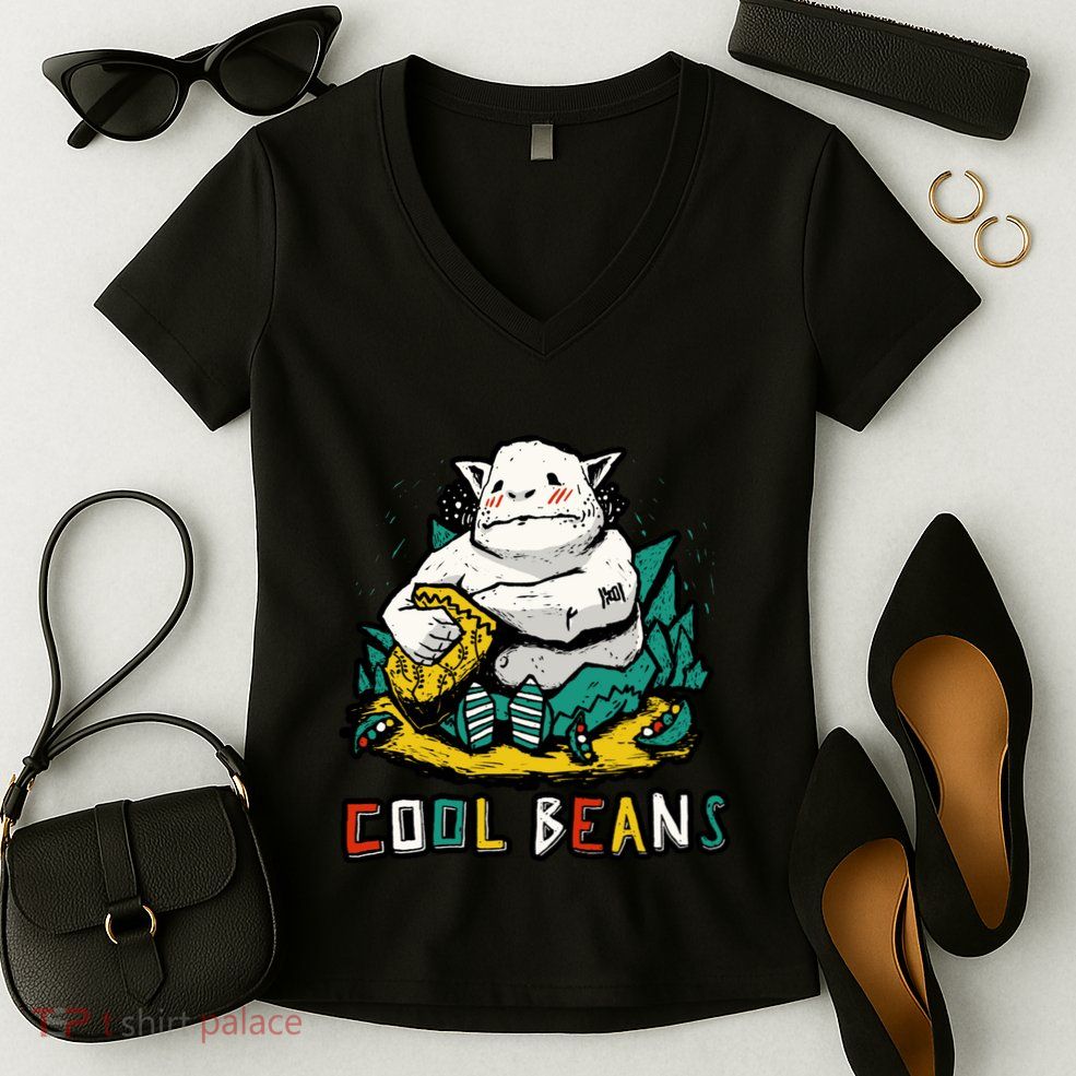 Cool Beans! Women's V-Neck T-Shirt