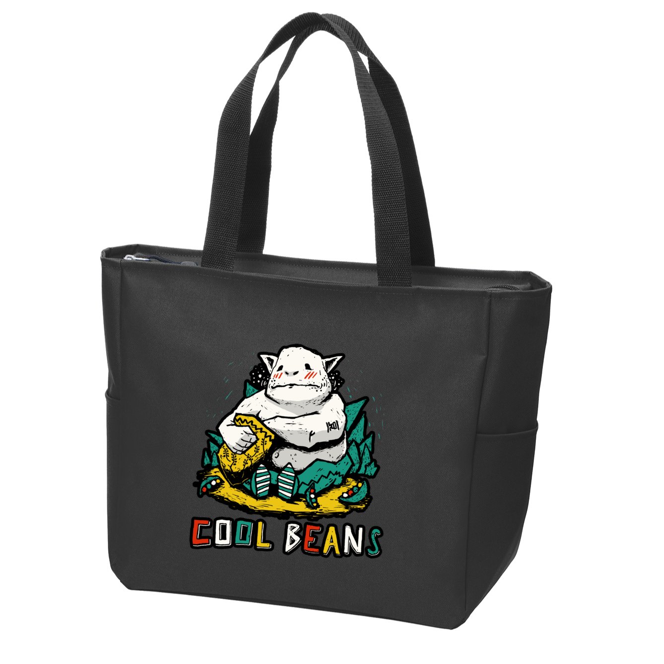 Cool Beans! Zip Tote Bag