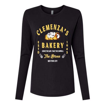 Clemenzas Bakery Womens Cotton Relaxed Long Sleeve T-Shirt