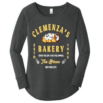 Clemenzas Bakery Women's Perfect Tri Tunic Long Sleeve Shirt