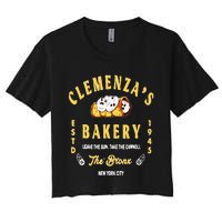 Clemenzas Bakery Women's Crop Top Tee