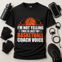 Cool Basketball Coach For Team Basketball Coaching Cooling Performance Crew T-Shirt
