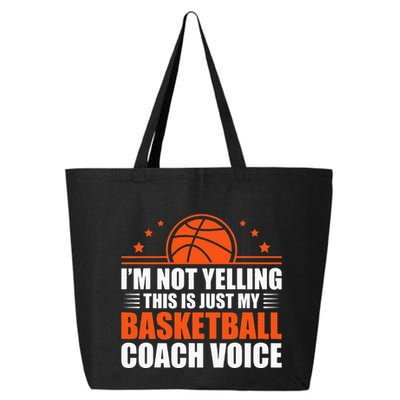 Cool Basketball Coach For Team Basketball Coaching 25L Jumbo Tote
